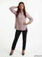 Pale Charm: Relaxed Collar Detail Top 75591