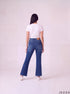 Vintage Curve: Medium Blue Bootcut Denim Pants 16900139-C