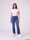 Vintage Curve: Medium Blue Bootcut Denim Pants 16900139-C