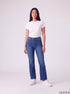 Vintage Curve: Medium Blue Bootcut Denim Pants 16900139-C