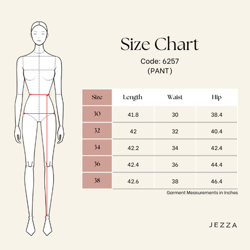 Poly-Cotton Ankle Skirt 62571