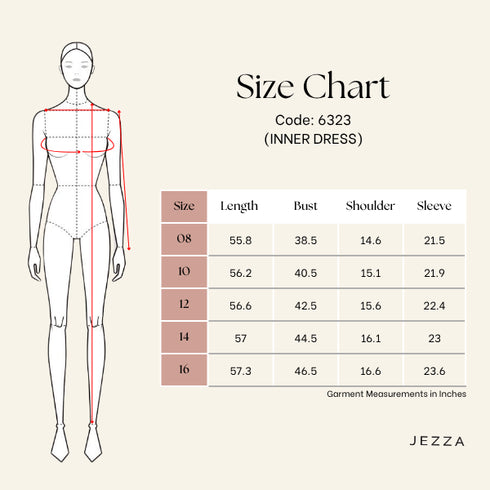 Foil Sheen Outer & Inner Dress Ensemble 63232