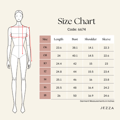 Textured Polyester V-Neck Top 66741