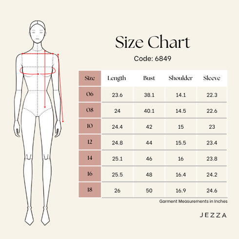 Polyester V-Neck Top 68491