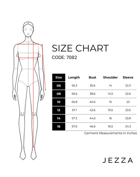 Regal Charm: Brocade Ankle-Length Dress 70821