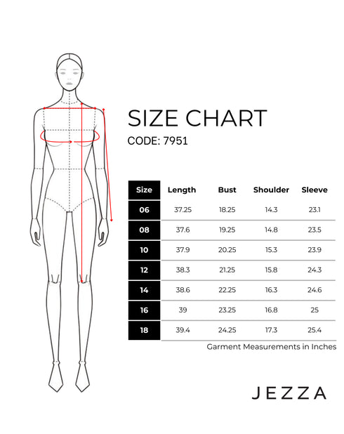 Striped Ease: Collared Cotton Knee Top 79513