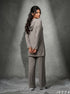 Urban Ease: Gray Jersey Hoodie Set 87442/81962