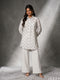 Ribbon Field: Bow Print Poly Cotton Top 88251