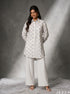 Ribbon Field: Bow Print Poly Cotton Top 88251