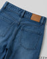 Indigo Horizon: Medium Blue Wide-Leg Denim Jeans DL-290 M