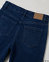 Deep Indigo: Dark Blue Straight-Leg Jeans DL-354 D
