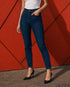 Deep Indigo: Dark Blue Straight-Leg Jeans DL-354 D