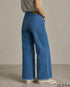 Classic Drift: Medium Blue Wide-Leg Denim Jeans DL-255 M