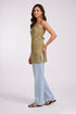 Heritage Paisley: Square Neck Below Hip Top 88281