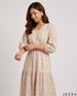 Bloom Motif: Cotton Maxi Dress 90321