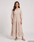 Bloom Motif: Cotton Maxi Dress 90321