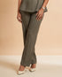 Olive Essential: Poly Cotton Ankle Pants 88092