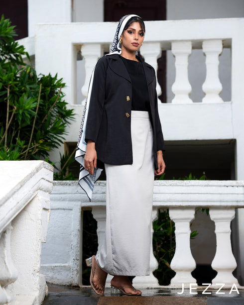 Lapel Collar Poly-Cotton Jacket ( Jacket Only ) 61101