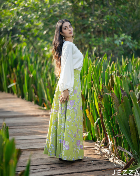 Spring Breeze: Long Sleeve Co-Ord Set 84901/8393