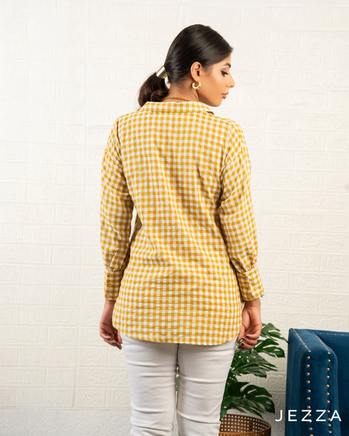 Casual Cotton Long Sleeve Top 70971