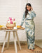 Ink Motion: Printed Shirt Skirt Set 86752/86422