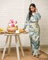 Ink Motion: Printed Shirt Skirt Set 86752/86422
