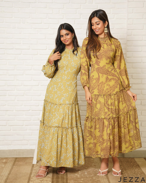 Bloom Air: Soft Chiffon Maxi Dress 83891