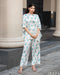 Motif Grace: Satin Round-Neck Set 71002/73022