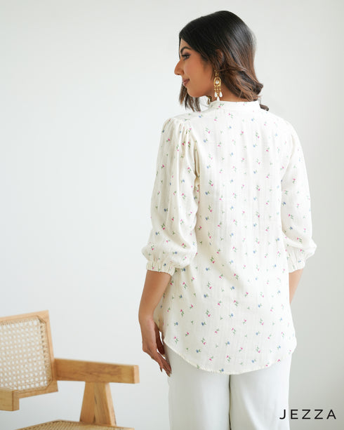 Blossom Charm: Cotton Top 66411