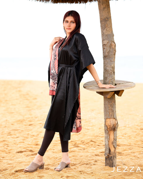 Satin Kaftan Top 57261