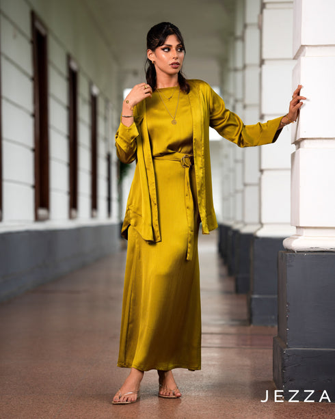 Crush Satin Three-Piece Set 61581