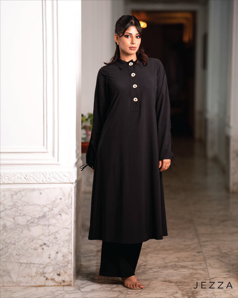 Polyester Midi Shirt Top 61892