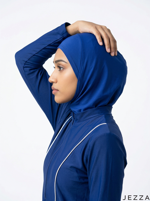 Blue Current: High Neck Swim Suit 86132