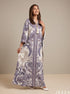 Nomad Luxe: Paisley & Animal Print Kaftan 93291
