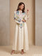 Heritage Bloom: Embroidered Kaftan 93251