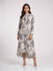 Wild Texture: Snake Print Midi Top 86463