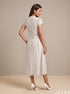 Botanic Rhythm: Floral Midi Dress 87261