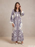 Nomad Luxe: Paisley & Animal Print Kaftan 93291