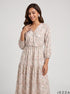 Garden Blossom: Cotton Maxi Dress 90691