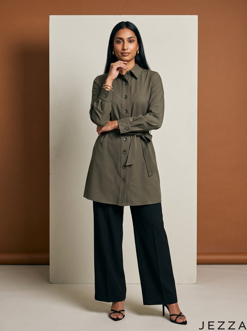 Moss Classic: Poly Cotton Below Hip Top 84931