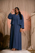 Modern Poise: Cobalt Jacket & Dress Set 82051/82041
