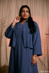 Modern Poise: Cobalt Jacket & Dress Set 82051/82041