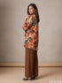 Botanical Muse: Crepe Satin Top 87211