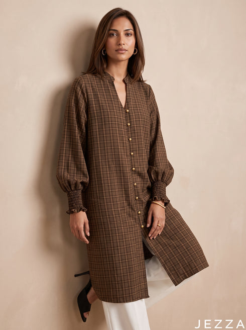 Heritage Grid: Plaid Knee Top 82242