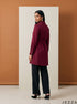 Cherry Poise: Poly Cotton Below Hip Top 84932