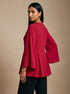 Ruby Vibe: Cotton Below Hip Top 90081