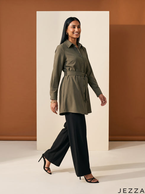 Moss Classic: Poly Cotton Below Hip Top 84931