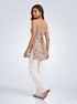 Paisley Muse: Square Neck Hip Top 88321