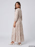 Garden Blossom: Cotton Maxi Dress 90691