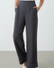 Sharp Sophistication: Office Pants with Pin Tucks 76201